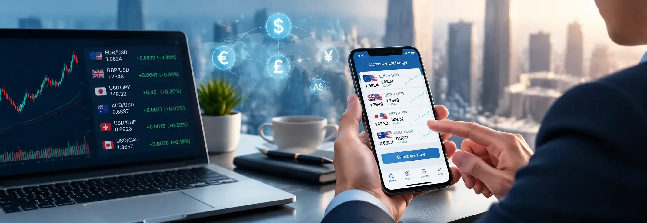 Consulente Operazioni di Cambio Valuta